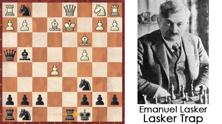 Chess Traps - Lasker Trap (post)