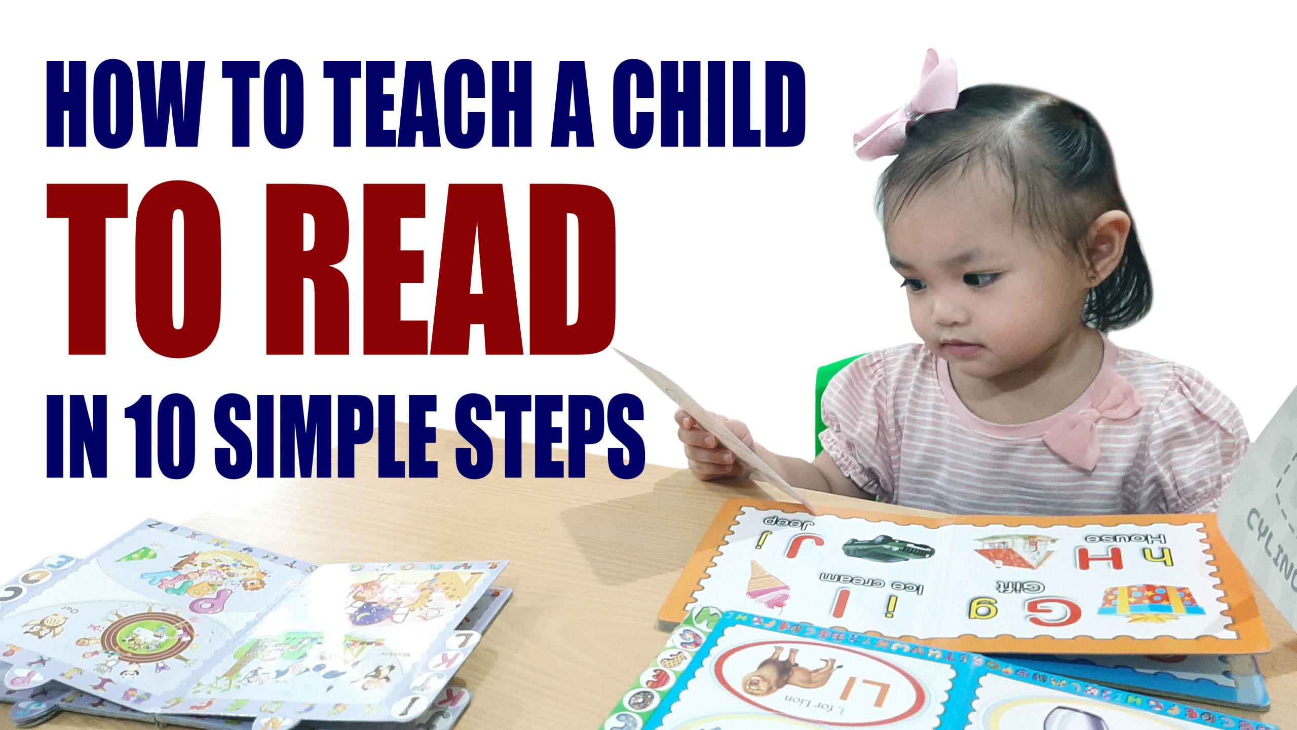 How To Teach A Child To Read In 10 Simple Steps - Tutorial | Cognitio ...